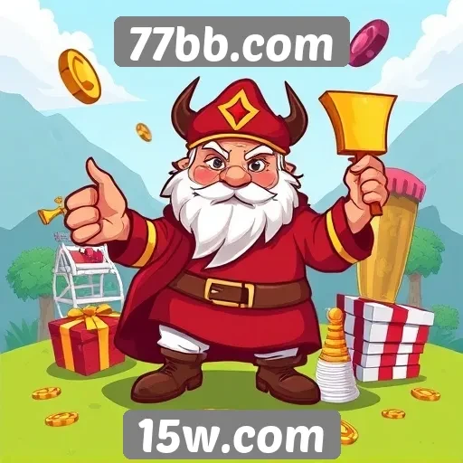 Variedade de jogos oferecidos pelo site 77bb.com